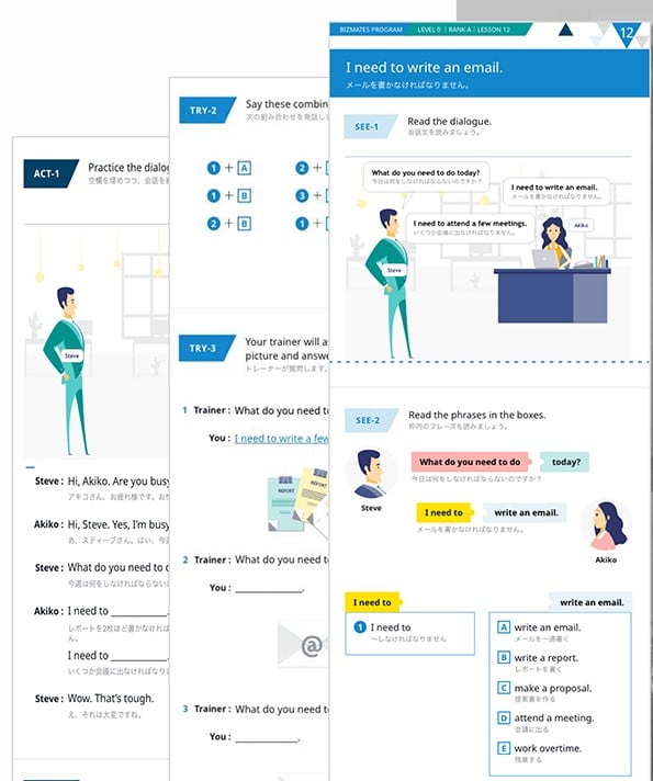 ビズメイツのレベル0教材