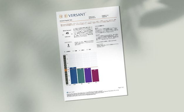 VERSANT試験